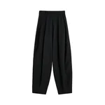 Viktor & Rolf Balloon Wool Trousers in Black