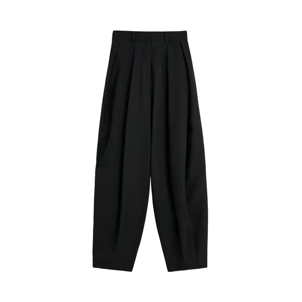 Viktor & Rolf Balloon Wool Trousers in Black