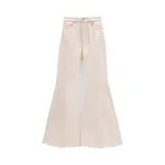 Viktor & Rolf Bootleg Denim Jeans in Off White