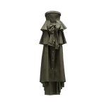 Viktor & Rolf Bow Drape Gabardine Ball Gown in Green