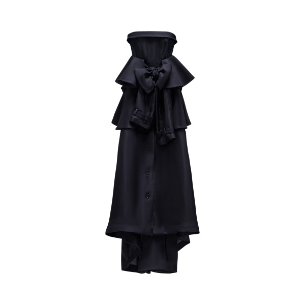 Viktor & Rolf Bow Drape Gazar Ball Gown in Black