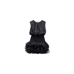Viktor & Rolf Bubble Volant Silk Dress in Black