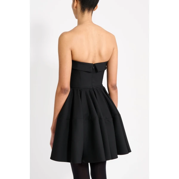 Viktor & Rolf Circle Mini Dress in Black, view 5