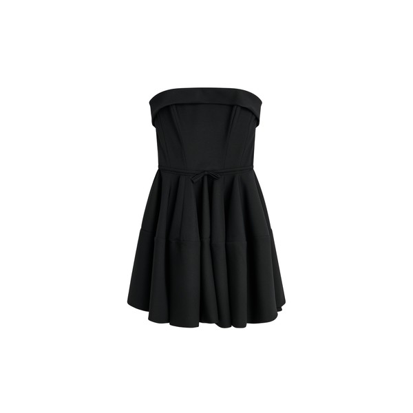 Viktor & Rolf Circle Mini Dress in Black