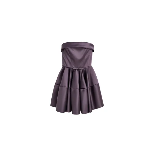 Viktor & Rolf Circle Mini Dress in Purple