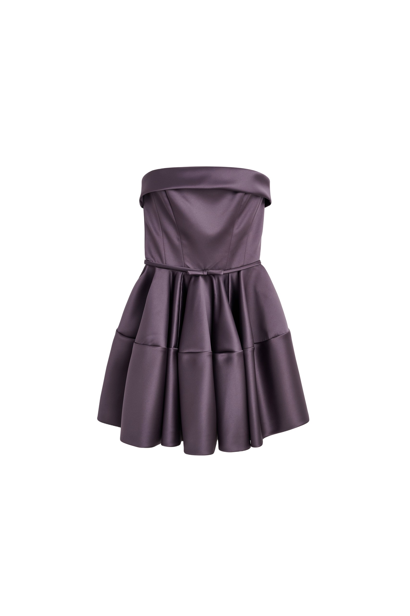 Viktor & Rolf Circle Mini Dress in Purple