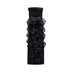 Viktor & Rolf Corset Volant Maxi Gown in Black
