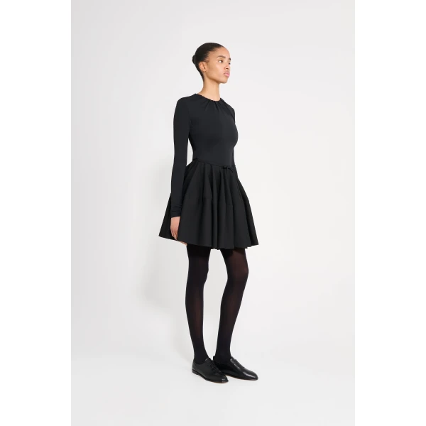Viktor & Rolf Couture Circle Wool Skirt in Black, view 4