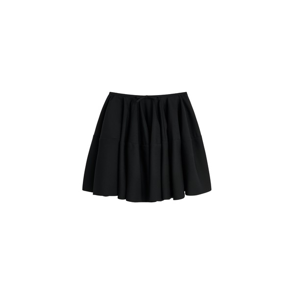 Viktor & Rolf Couture Circle Wool Skirt in Black