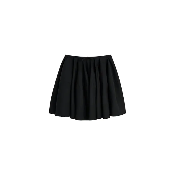 Viktor & Rolf Couture Circle Wool Skirt in Black