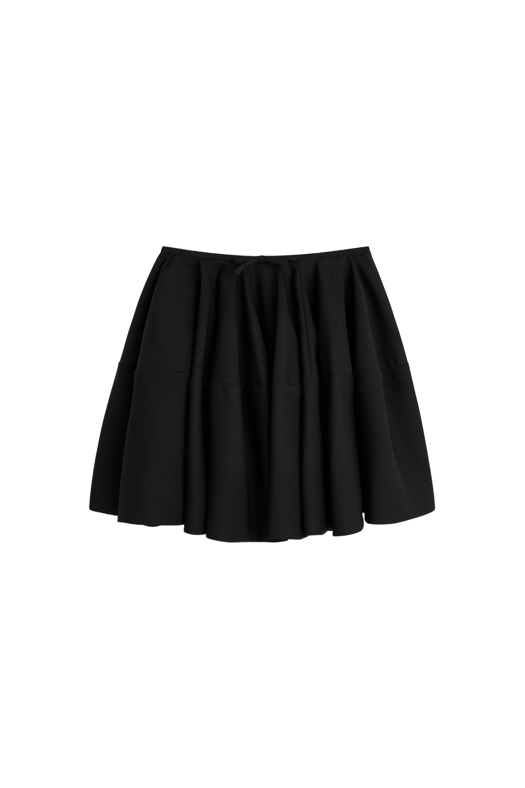 Viktor & Rolf Couture Circle Wool Skirt in Black