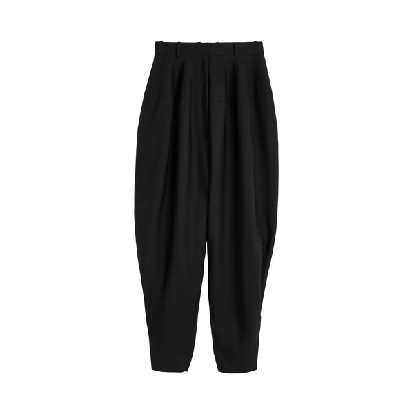 Viktor & Rolf Couture Circle Wool Trousers in Black
