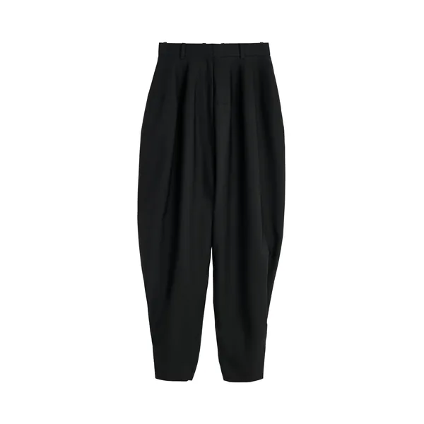 Viktor & Rolf Couture Circle Wool Trousers in Black