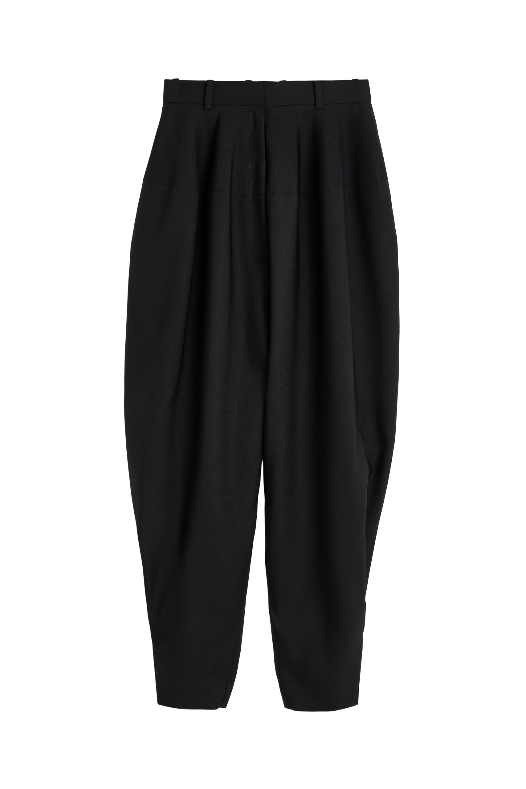Viktor & Rolf Couture Circle Wool Trousers in Black