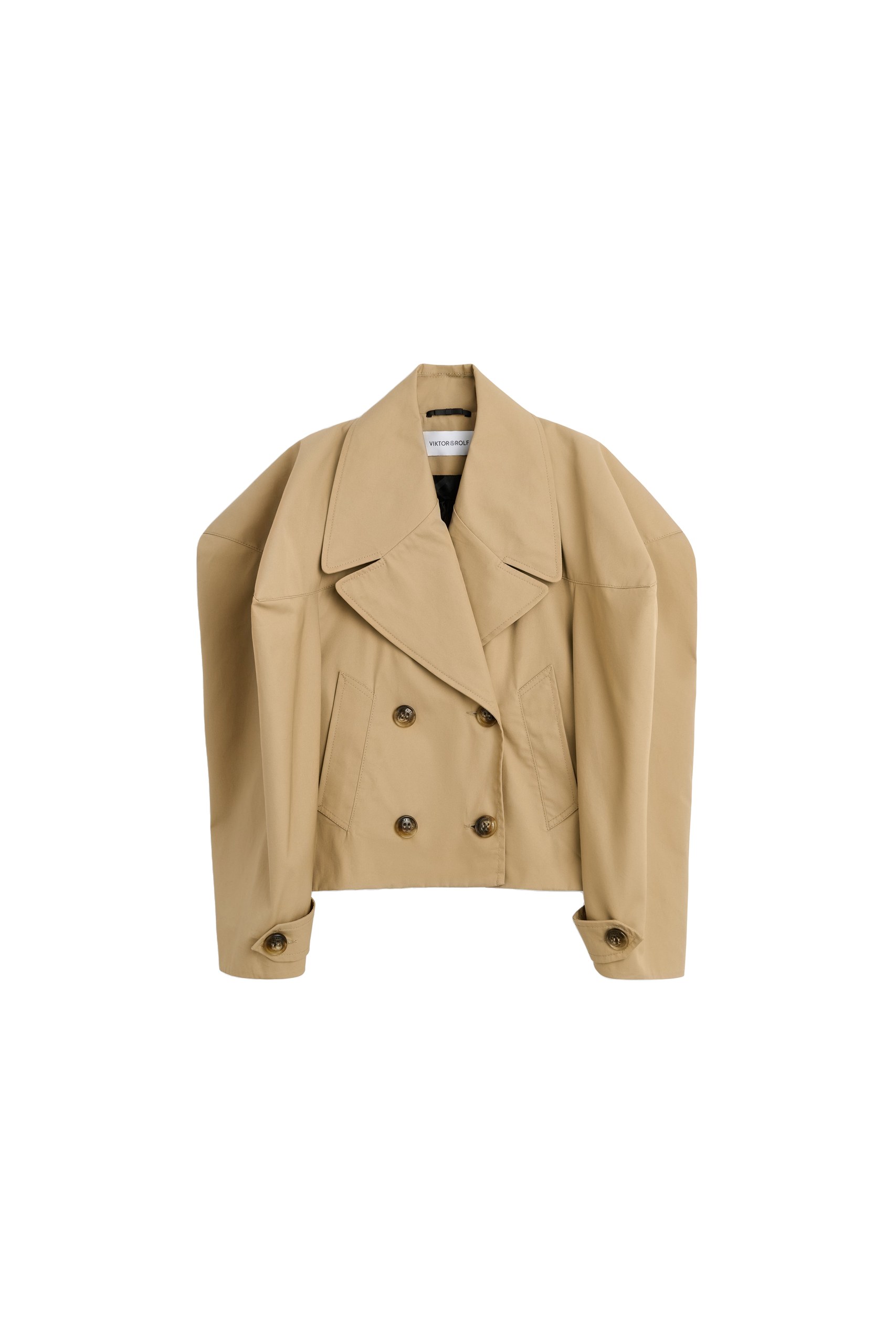 Viktor & Rolf Couture Square Caban in Beige