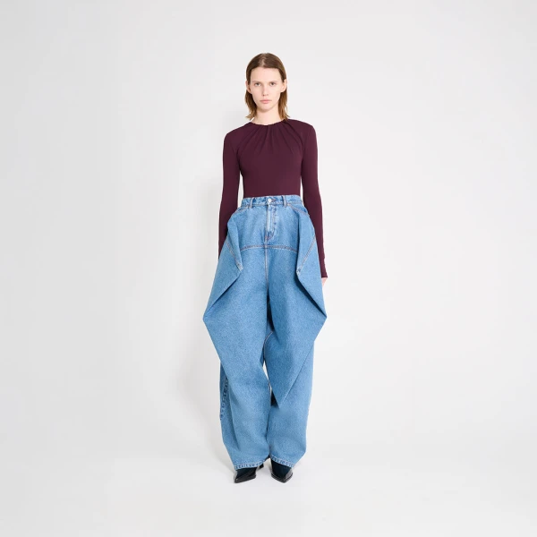 Viktor & Rolf Couture Square Jeans in Blue, view 5
