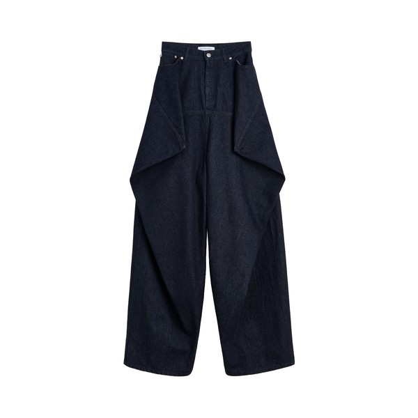 Viktor & Rolf Couture Square Jeans in Dark Blue