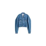 Viktor & Rolf Couture Square Shoulder Denim Jacket in Blue