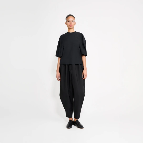 Viktor & Rolf Couture Square T-Shirt in Black Top, view 6