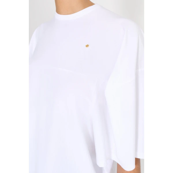 Viktor & Rolf Couture Square T-Shirt in White Top, view 5