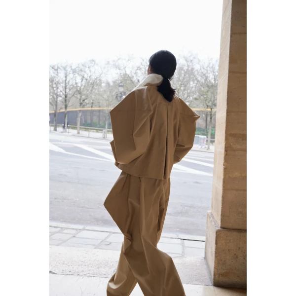 Viktor & Rolf Couture Triangle Trousers in Beige, view 4