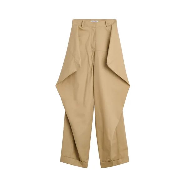 Viktor & Rolf Couture Triangle Trousers in Beige