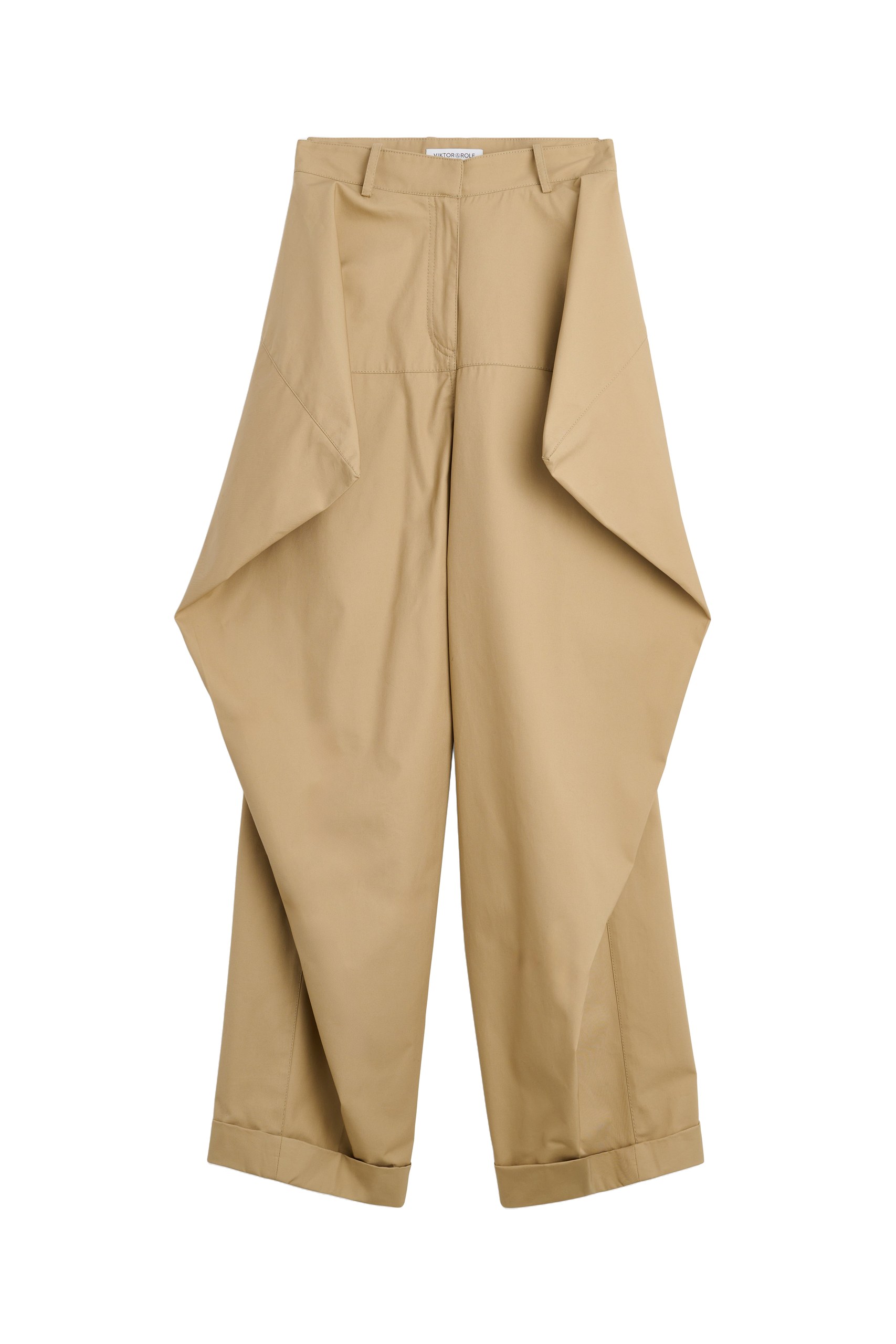 Viktor & Rolf Couture Triangle Trousers in Beige