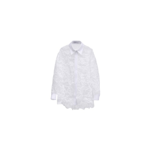 Viktor & Rolf Crinkle Oversized Shirt in White