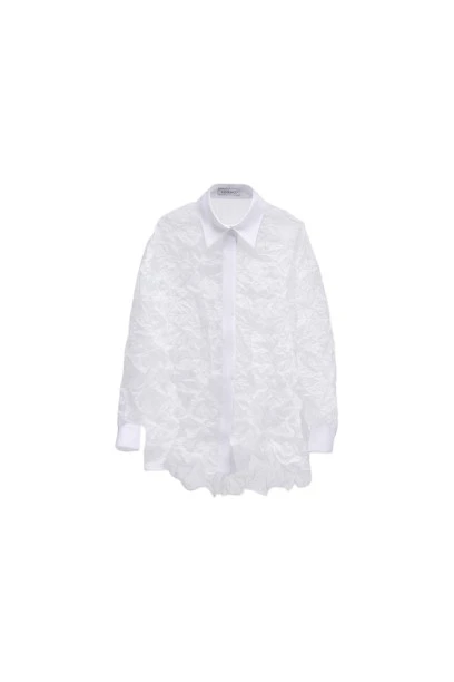 Viktor-Rolf-Crinkle-Oversized-Shirt-in-White35496_nobg Viktor & Rolf Crinkle Oversized Shirt in White