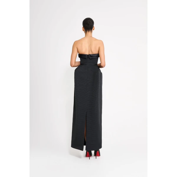 Viktor & Rolf Cubist Gown in Black, view 3