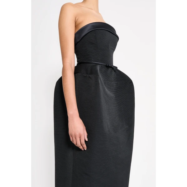 Viktor & Rolf Cubist Gown in Black, view 4