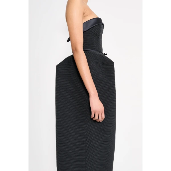 Viktor & Rolf Cubist Gown in Black, view 5