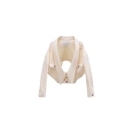 Viktor & Rolf Denim Dragged Jacket in Off White