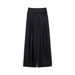 Viktor & Rolf Dragged Wool-Blend Trousers in Black