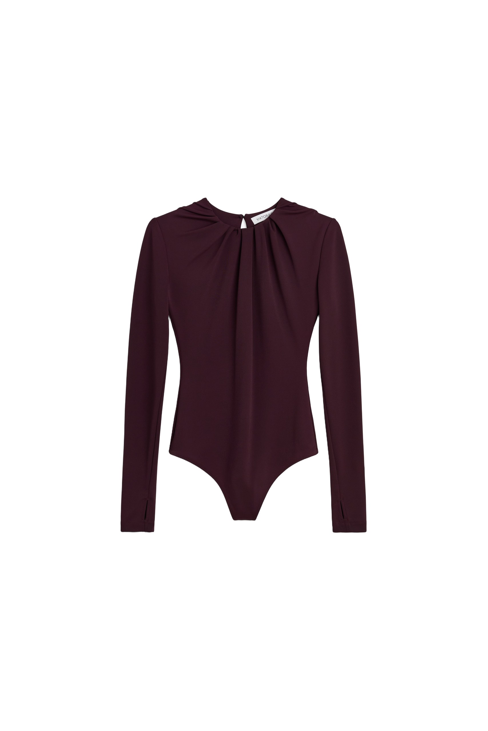 Viktor & Rolf Drape Body in Burgundy