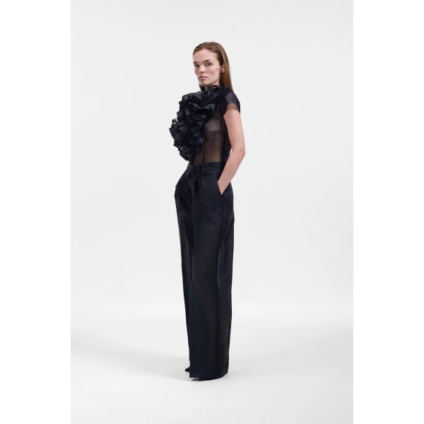 Viktor & Rolf Grandpa Gazar Trousers in Black, view 4
