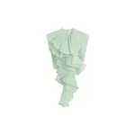 Viktor & Rolf Jabot Organza Top in Light Green