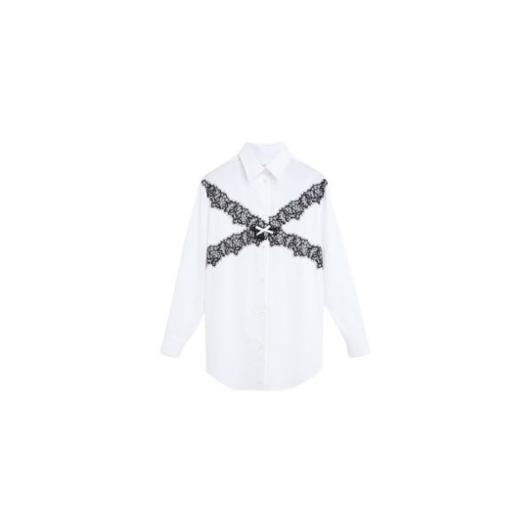 Viktor & Rolf Lace Shirt in White
