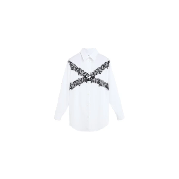 Viktor & Rolf Lace Shirt in White