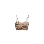 Viktor & Rolf Linen-Silk Blend Bralette in Beige