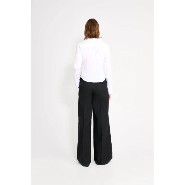 Viktor & Rolf Multi-Layered Collar Shirt in White, view 3