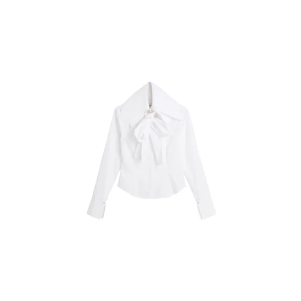 Viktor & Rolf Multi-Layered Collar Shirt in White