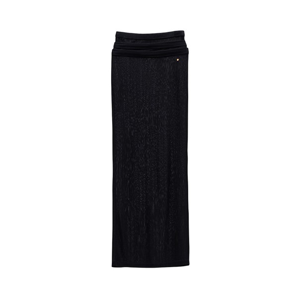 Viktor & Rolf Multi-Layered Jersey Skirt in Black