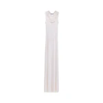 Viktor & Rolf Multi-Layered Jersey Tank Dress in Off White