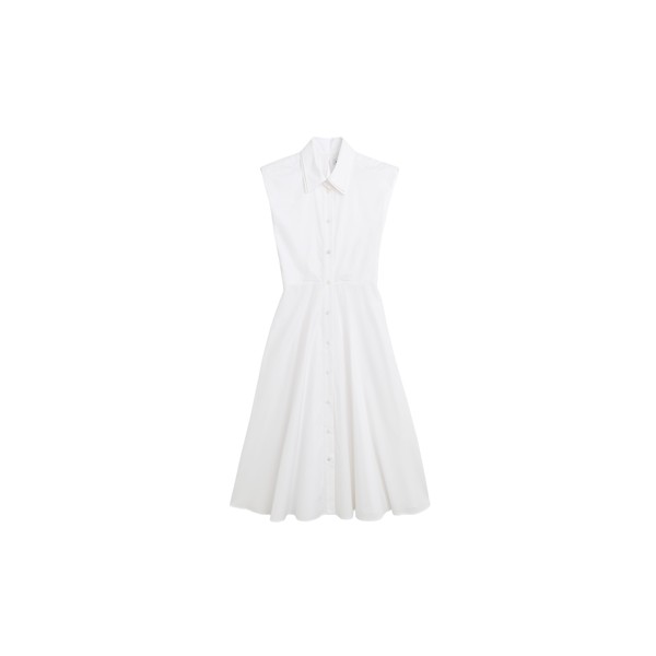 Viktor & Rolf Multi-Layered Poplin Shirt Dress in White