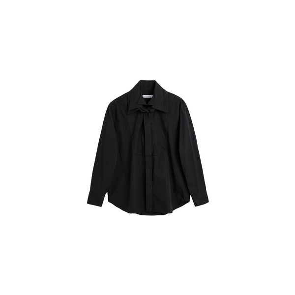 Viktor & Rolf Multi-Layered Poplin Shirt in Black