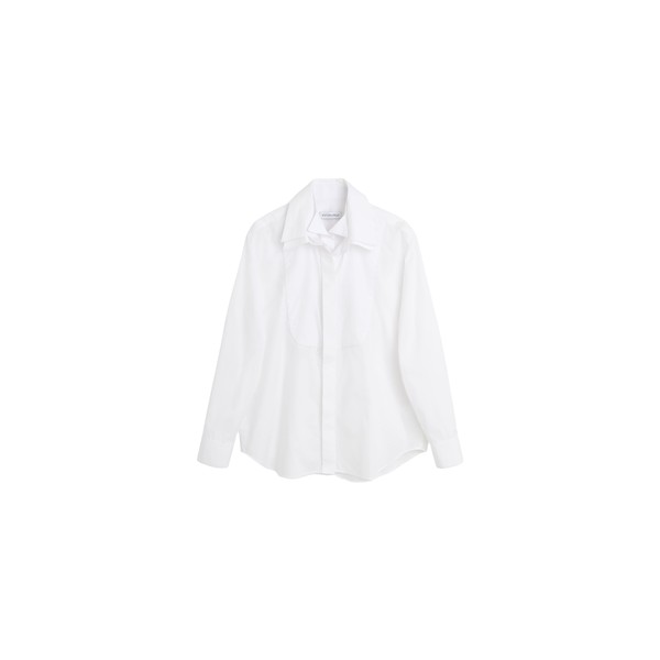 Viktor & Rolf Multi-Layered Poplin Shirt in White