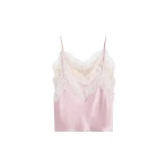 Viktor & Rolf Multi-Layered Silk Lace Cami in Pink
