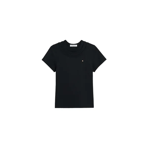 Viktor & Rolf Multi-Layered T-Shirt in Black Top