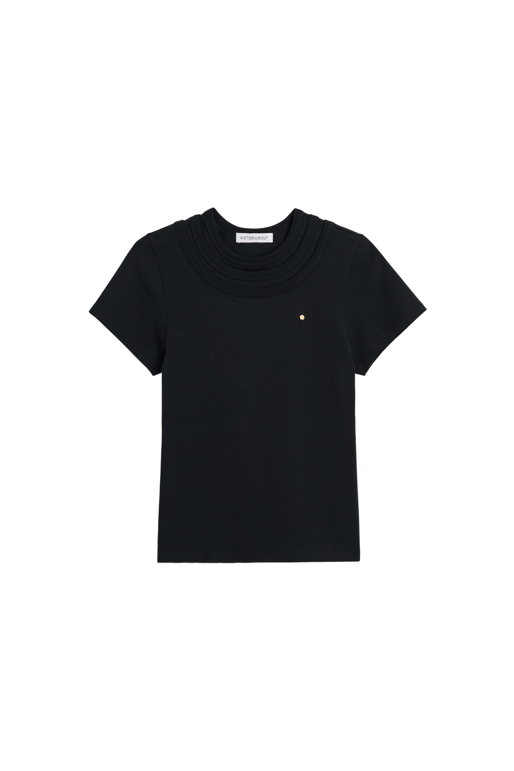 Viktor & Rolf Multi-Layered T-Shirt in Black